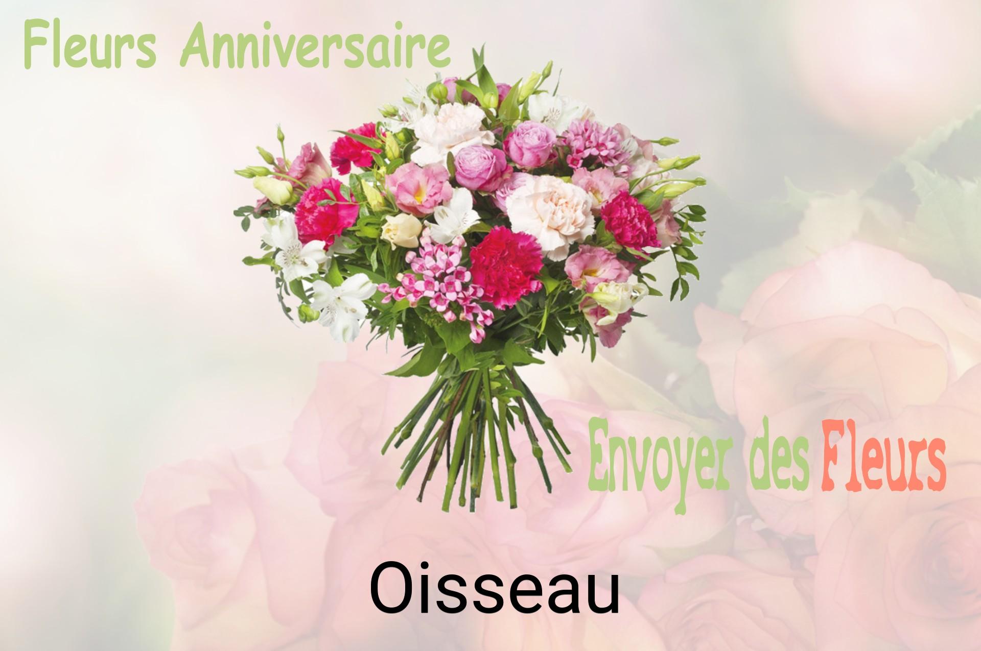 Bouquet de fleurs d’anniversaire livré à Oisseau